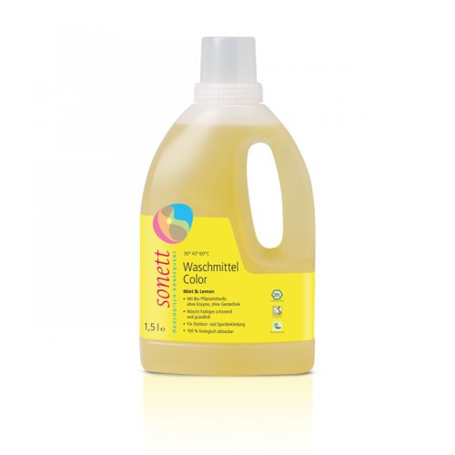 Tekutý prostriedok na pranie Color 1,5L Sonett
